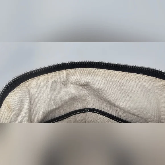 Michael Kors Hudson Large Black Pebbled Leather Shoulder Bag Satchel NWT $398 - Picture 14 of 16